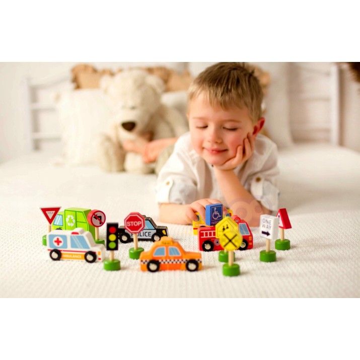 Set de mașini Tooky Toy TKF050