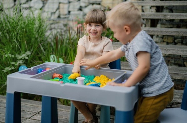 Детский столик со стульями Tega Baby Teggi Multifun (TI-011-173) Turquoise/Navy/Grey