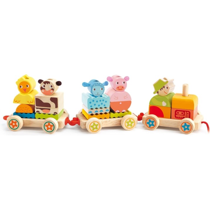 Игрушка каталка Djeco Creaferme DJ06314