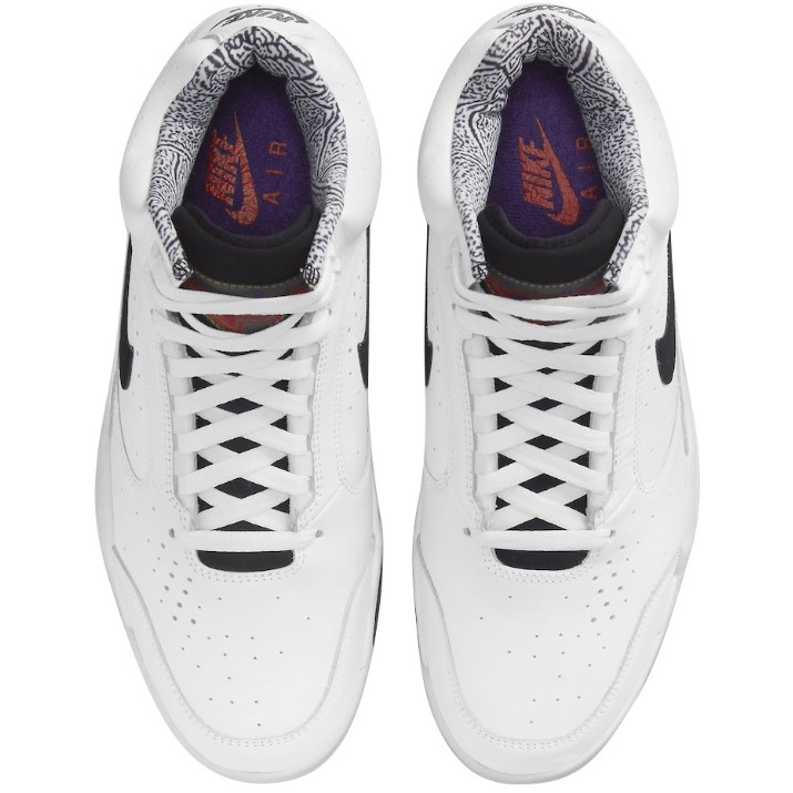 Bocanci pentru bărbați Nike Air Flight Lite Mid White/Black, s.44