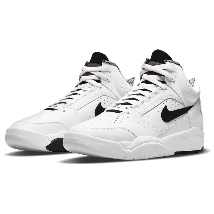 Ботинки мужские Nike Air Flight Lite Mid White/Black, s.45