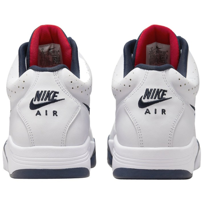 Ботинки мужские Nike Air Flight Lite Mid White/Navy/Red/Gold, s.42.5