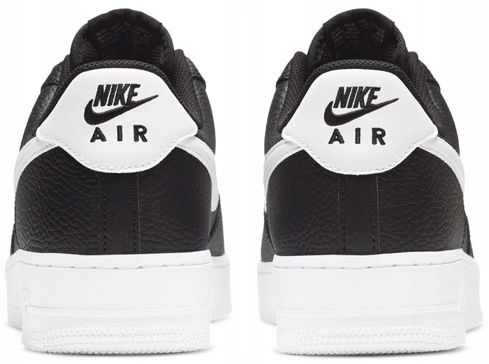 Ghete pentru bărbați Nike Air Force 1 07 Black/White, s.44