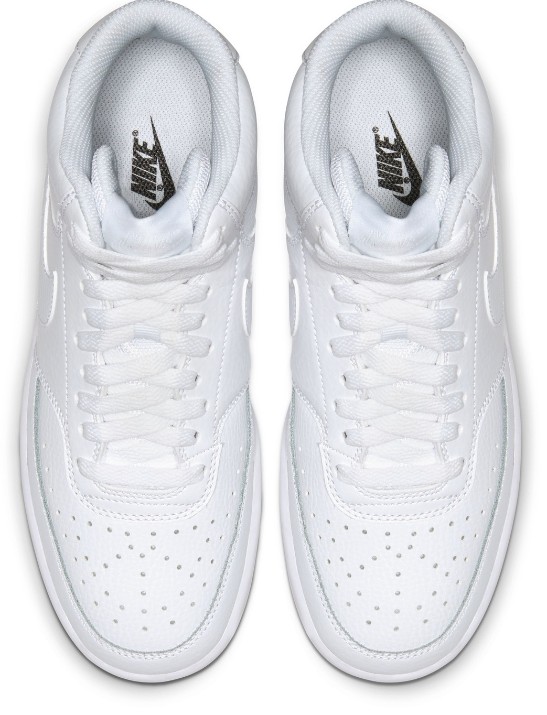 Bocanci pentru dame Nike Wmns Court Vision Mid Triple White, s.38.5