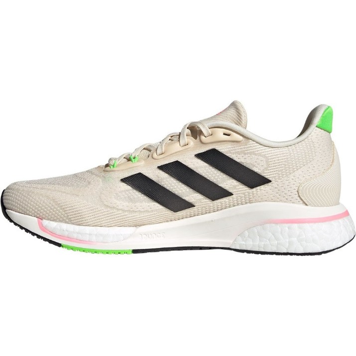 Adidași pentru dame Adidas Supernova+ Ecru Tint/Carbon/Beam Pink. s.36