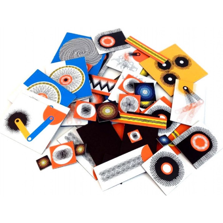 Set de construcție Djeco Kinoptik Robots 60 pcs DJ05611