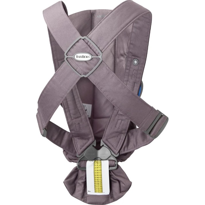 Marsupiu pentru copii BabyBjorn Mini Dark Purple (021034E1)