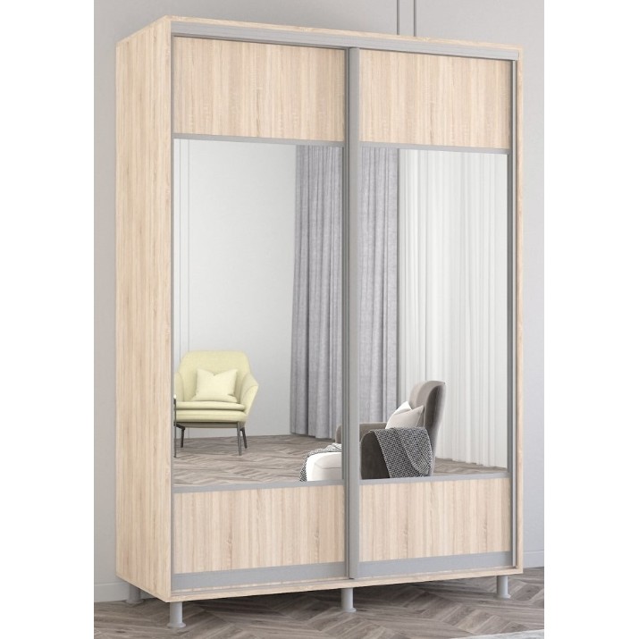 Шкаф-купе Mobildor-Lux Aron 160x220 Oak Sonoma (aron2159) K1