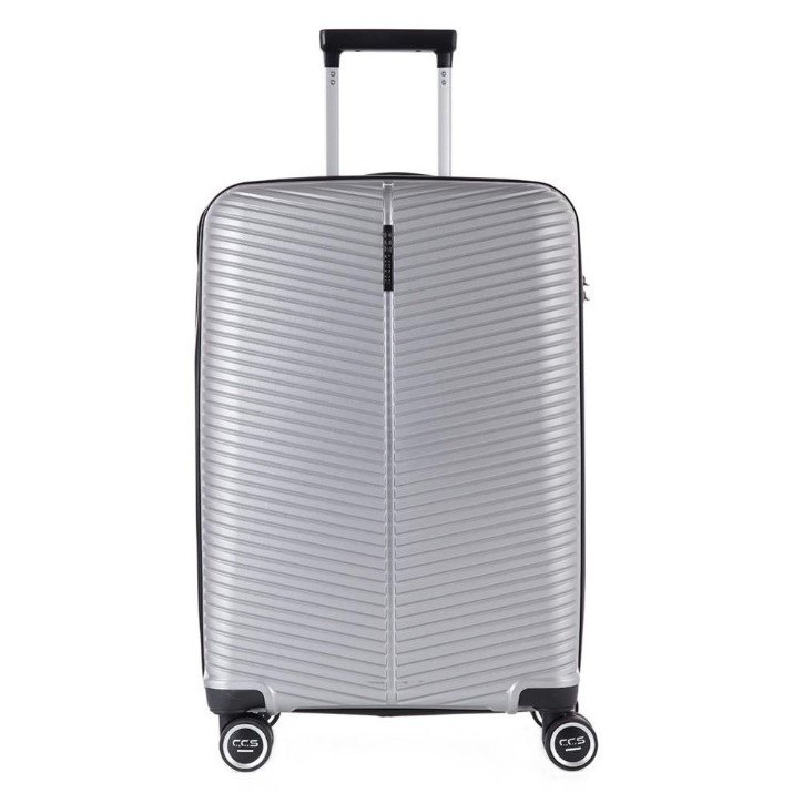 Чемодан CCS 5224 S Silver