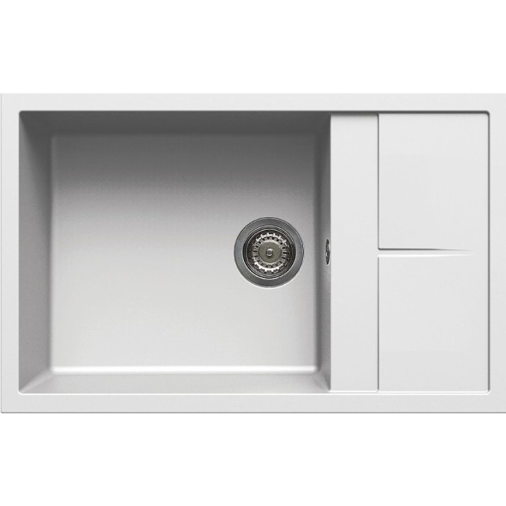 Кухонная мойка Elleci Unico 310 68 Bianco (LGU31068)