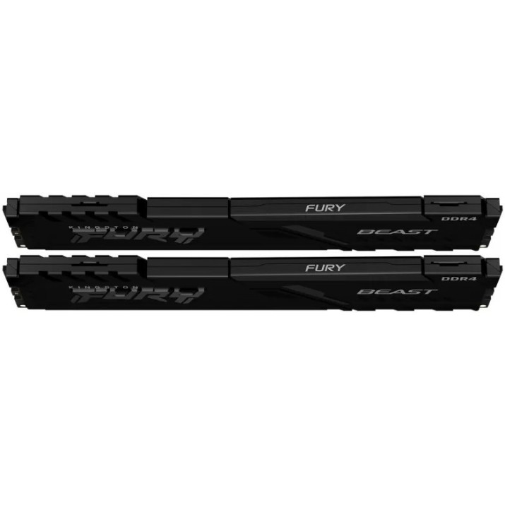 Memorie Kingston Fury Beast 16Gb DDR4-3200MHz Kit (KF432C16BB2AK2/16)