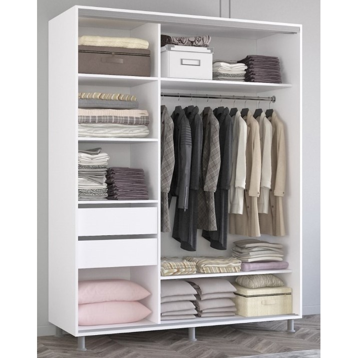 Шкаф-купе Mobildor-Lux Aron 170x210 White (aron999) K2