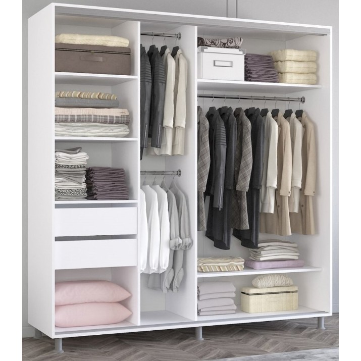 Шкаф-купе Mobildor-Lux Aron 200x240 White (aron1738) K2