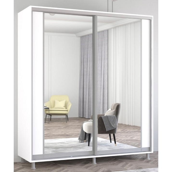 Dulap cu uşi glisante Mobildor-Lux Aron 230x210 White (aron887) K2