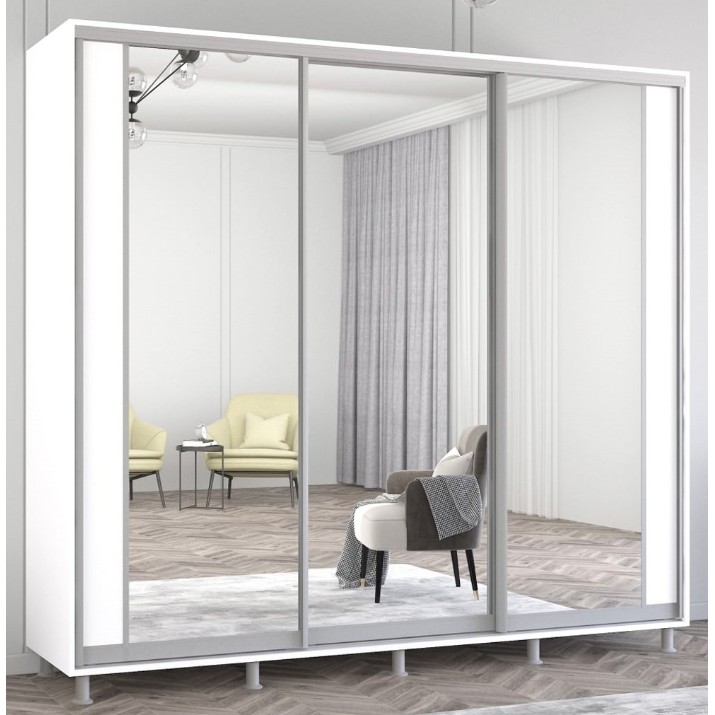 Dulap cu uşi glisante Mobildor-Lux Aron 250x210 White (aron3783) K2