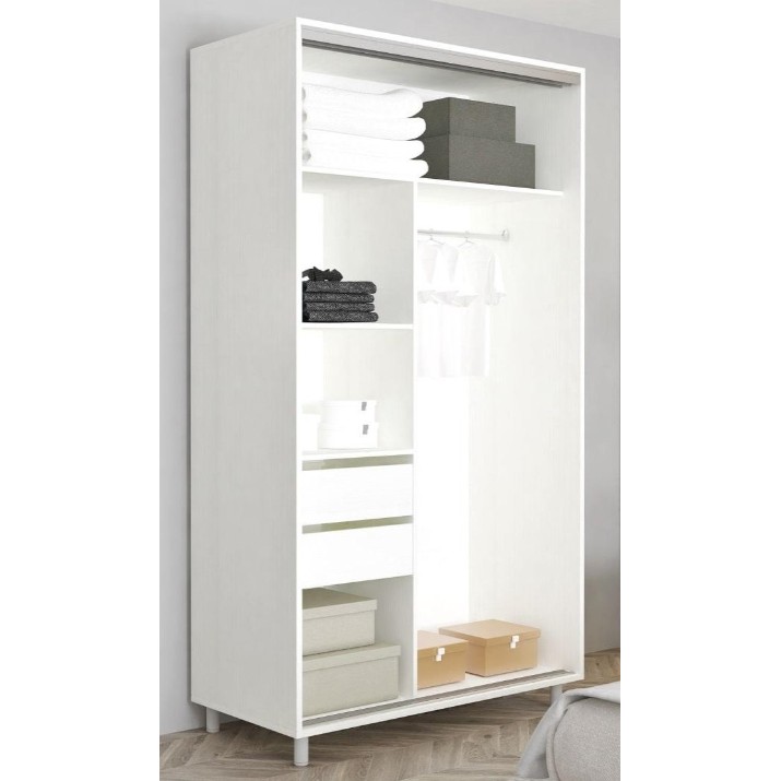 Dulap cu uşi glisante Mobildor-Lux Aron-S 140x230 White (arons4121) K2