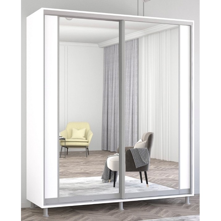 Шкаф-купе Mobildor-Lux Aron-S 190x200 White (arons4956) K2