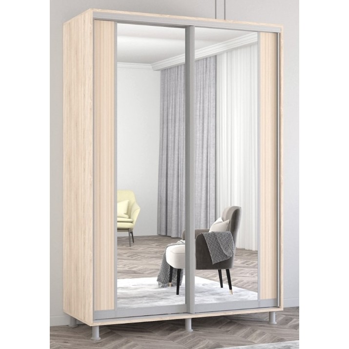 Dulap cu uşi glisante Mobildor-Lux Aron 160x240 Oak Sonoma (aron1679) K2