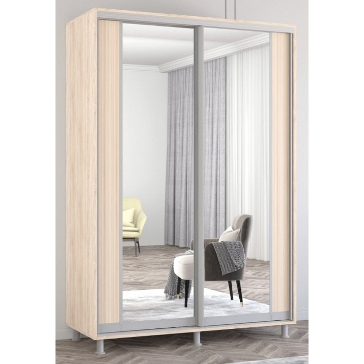 Dulap cu uşi glisante Mobildor-Lux Aron-S 160x200 Oak Sonoma (arons4753) K2