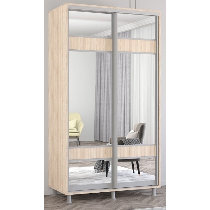 Шкаф-купе Mobildor-Lux Aron 120x240 Oak Sonoma (aron1215) K3