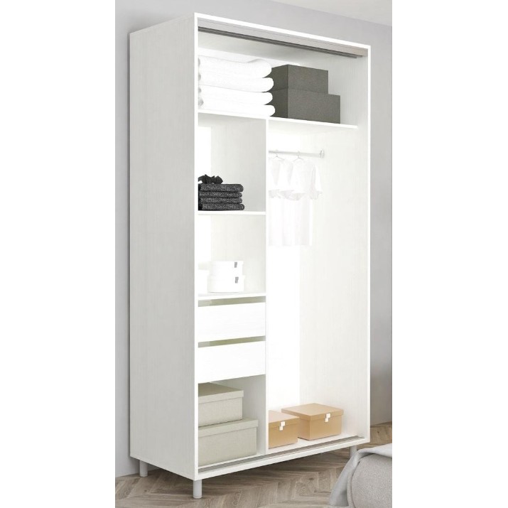 Шкаф-купе Mobildor-Lux Aron-S 130x230 White (arons5124) K3