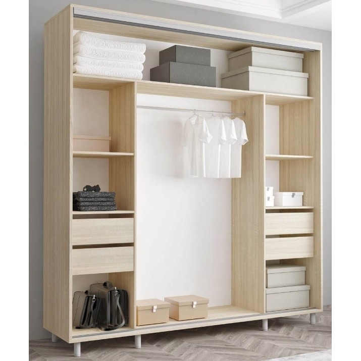 Шкаф-купе Mobildor-Lux Aron-S 190x210 Oak Sonoma (arons4818) K3