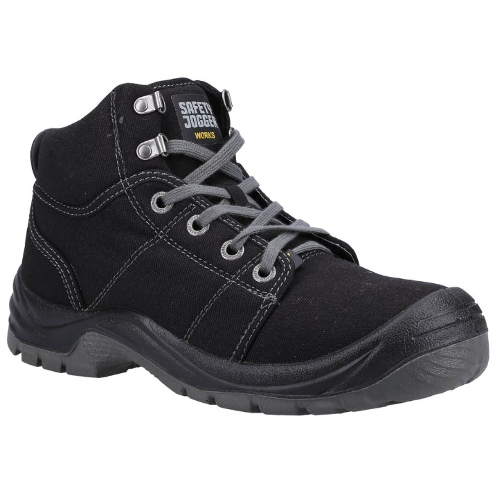 Încălțăminte de protecție Safety Jogger Desert S1P Black/Grey s.44