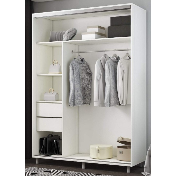 Шкаф-купе Mobildor-Lux Aron-S 170x230 White (arons3961) K1