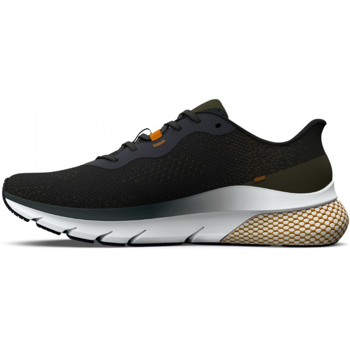Adidași pentru bărbați Under Armour Hovr Turbulence 2 Black/Formula Orange/Navy Green, s.41