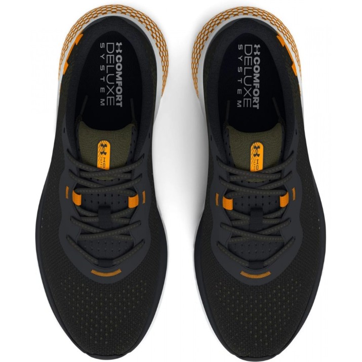 Adidași pentru bărbați Under Armour Hovr Turbulence 2 Black/Formula Orange/Navy Green, s.42.5