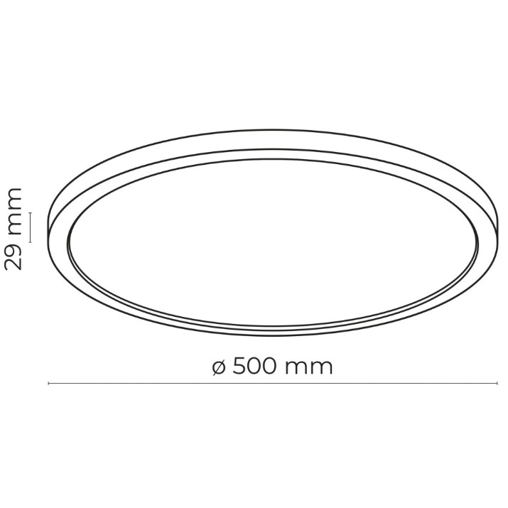 Plafonieră Tk-Lighting Aqua TK-6904