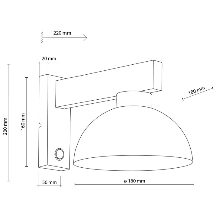 Бра Tk-Lighting Oslo TK-4961