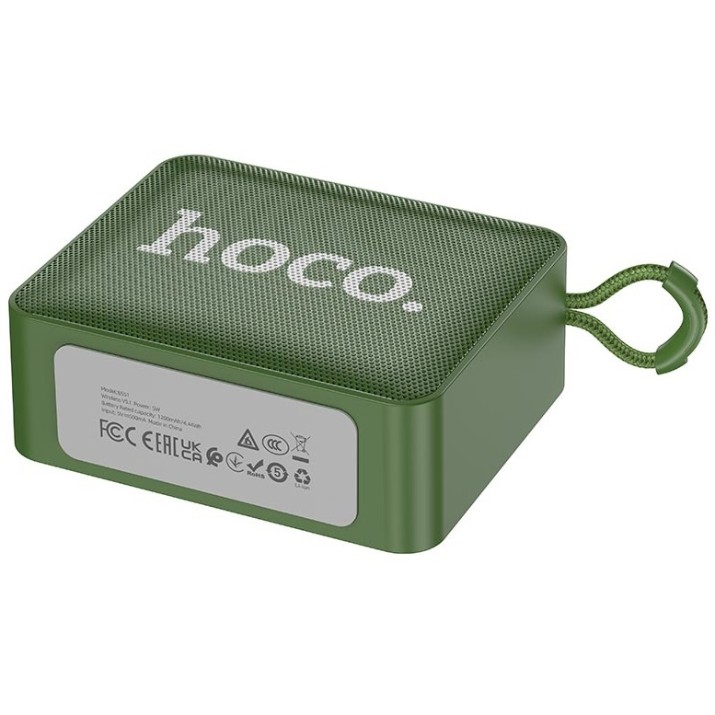 Boxă portabilă Hoco BS51 Gold Brick Army Green