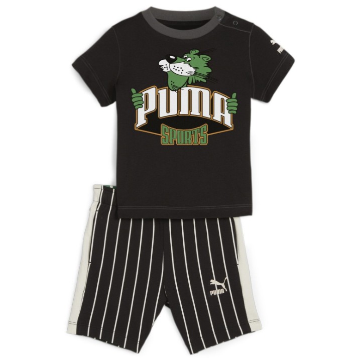 Costum pentru copii Puma Minicats Fanbase Set Puma Black 86