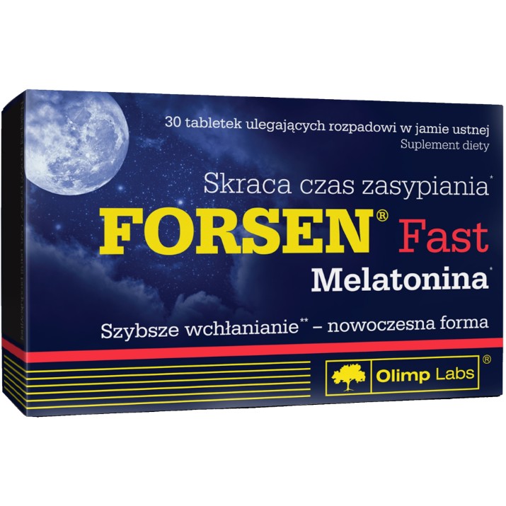 Supliment alimentar Olimp Labs Forsen Fast Melatonina 30tab