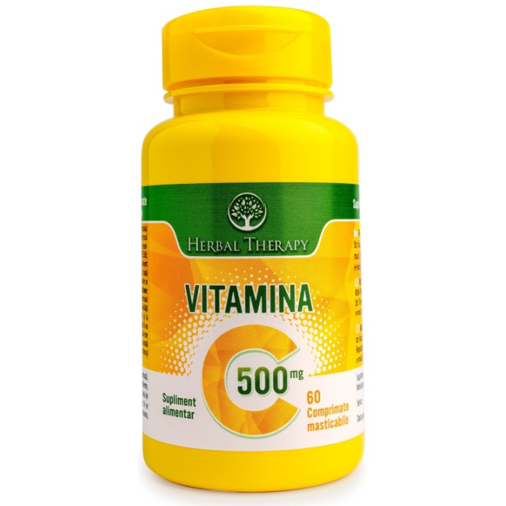 Витамины Herbal Therapy Vitamina C 500mg 60tab