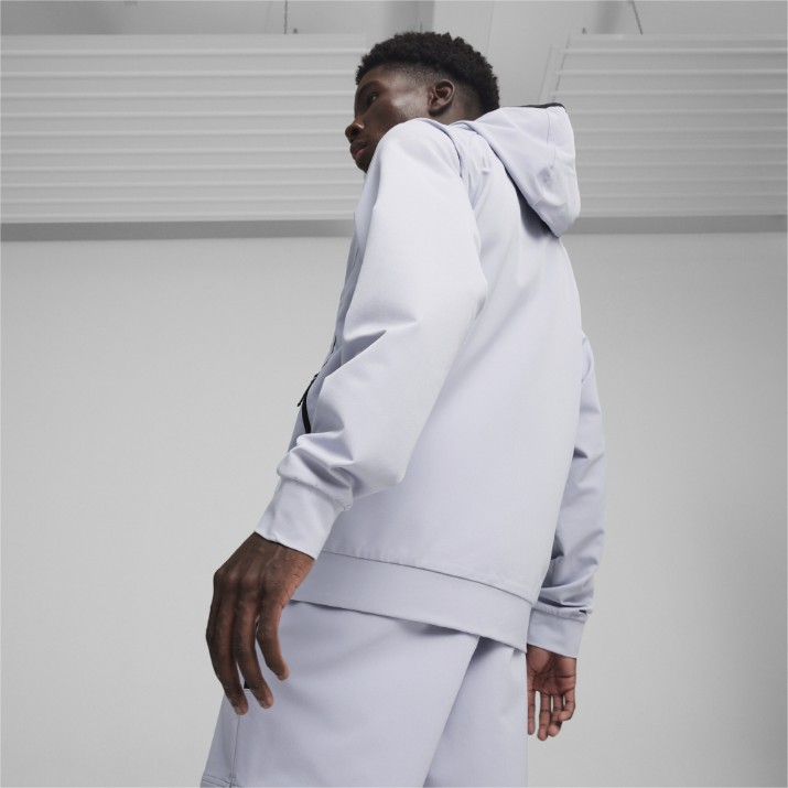 Jachetă pentru bărbați Puma Pumatech Track Jacket Wv Gray Fog M