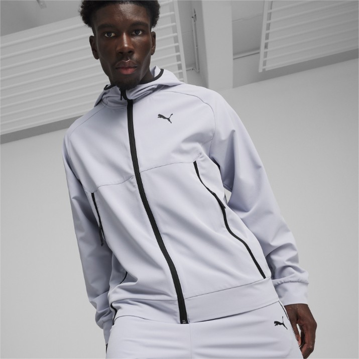 Jachetă pentru bărbați Puma Pumatech Track Jacket Wv Gray Fog XL