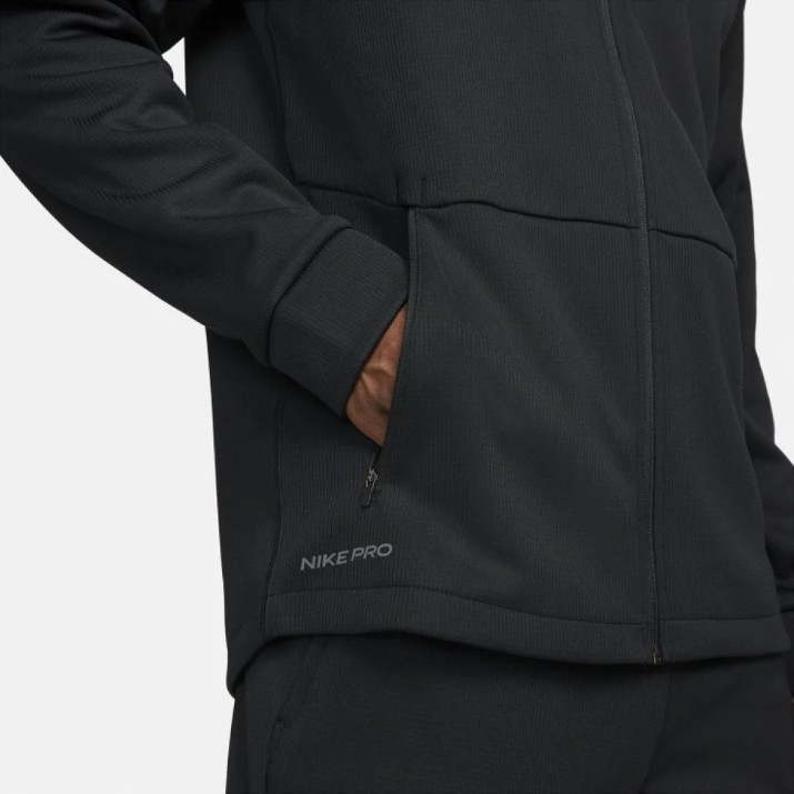 Мужская толстовка Nike Pro Therma-Fit Black, s.M