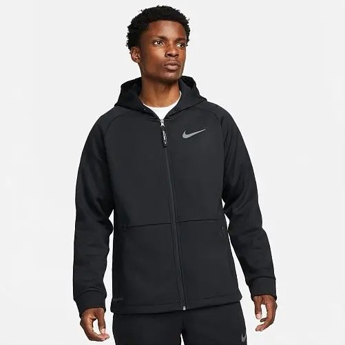 Мужская толстовка Nike Pro Therma-Fit Black, s.XL