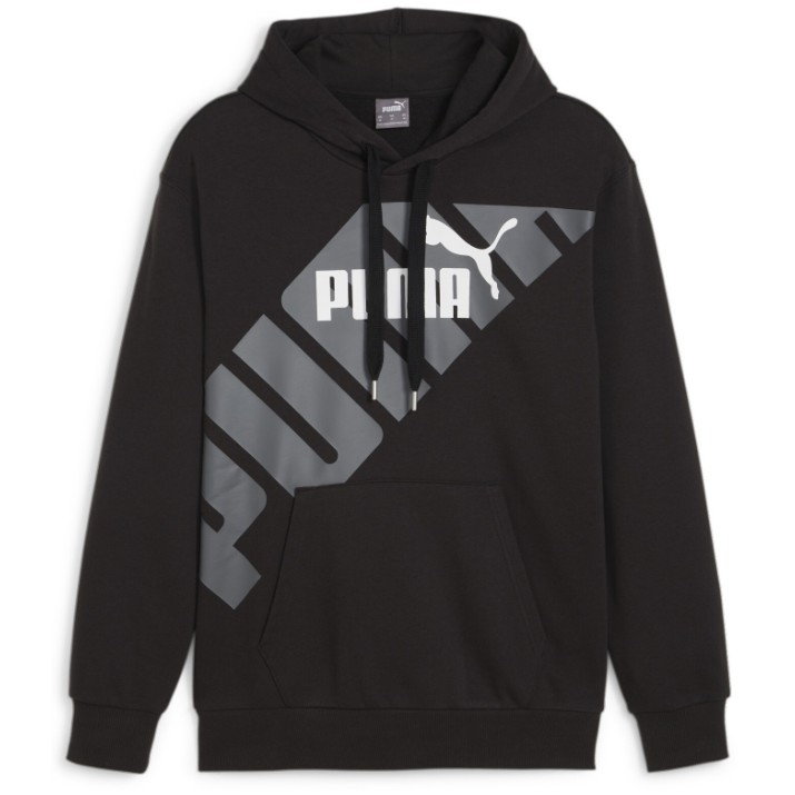 Hanorac pentru bărbați Puma Power Graphic Hoodie Tr Puma Black M
