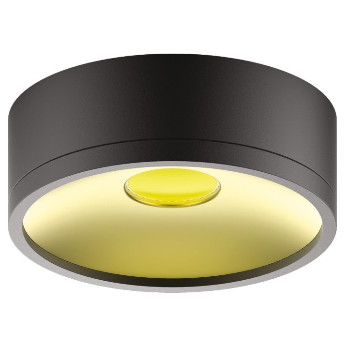 Спот Gauss HD040 Black/Gold