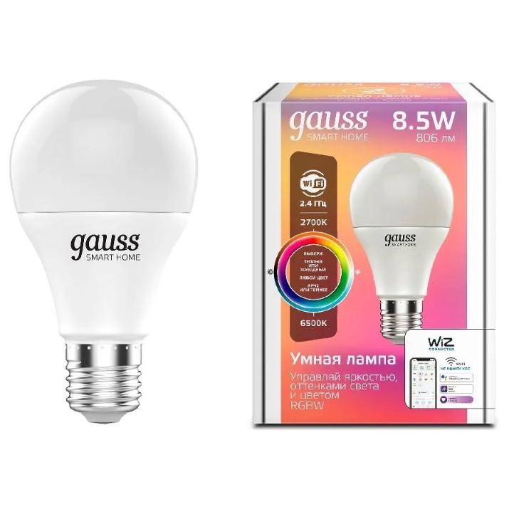 Bec smart Gauss Smart Home A60 1170112 Dim