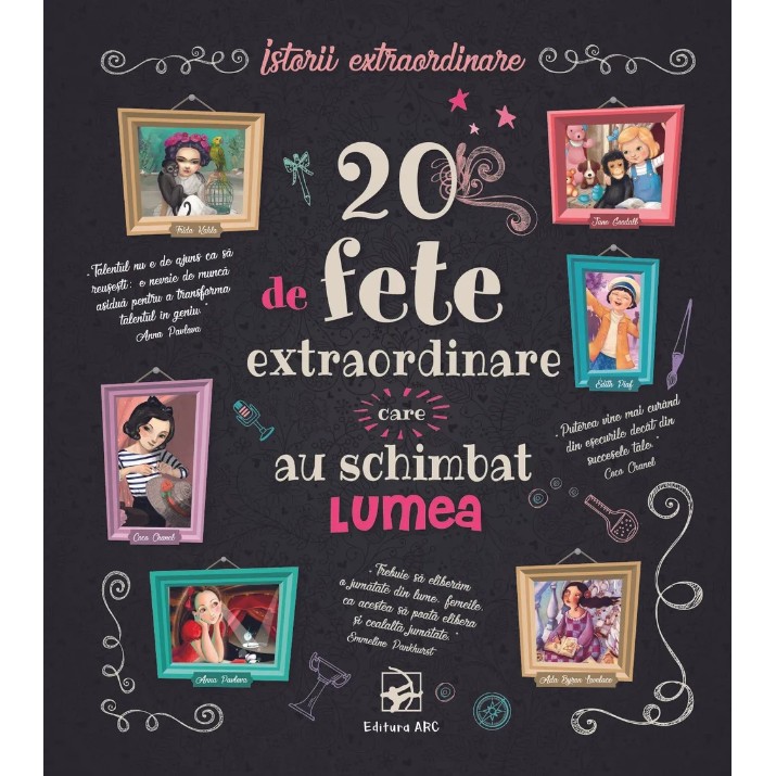 Книга 20 de fete extraordinare care au schimbat lumea (9789975002516)