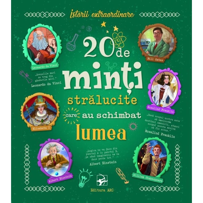 Cartea 20 de minti stralucite care au schimbat lumea (9789975002936)