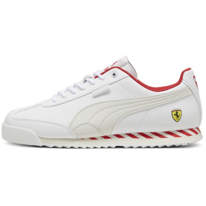 Adidași pentru bărbați Puma Ferrari Roma Via Puma White/Vapor Gray 47