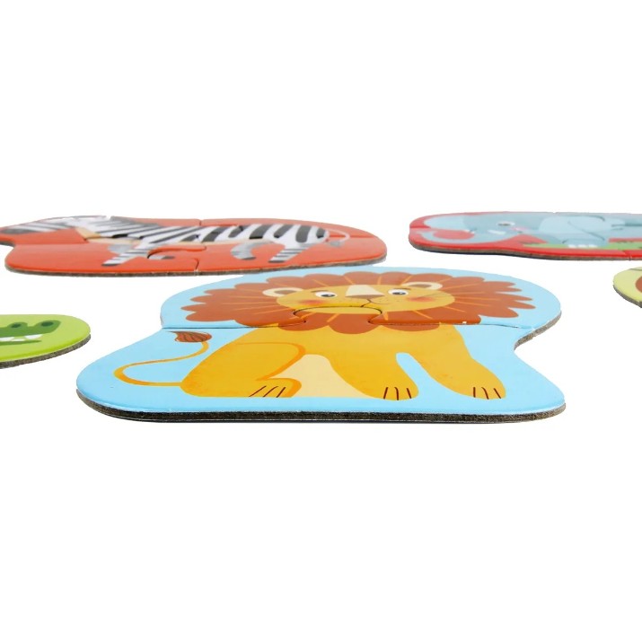 Пазл Dodo 2-3-4 Wild Animals (300153)