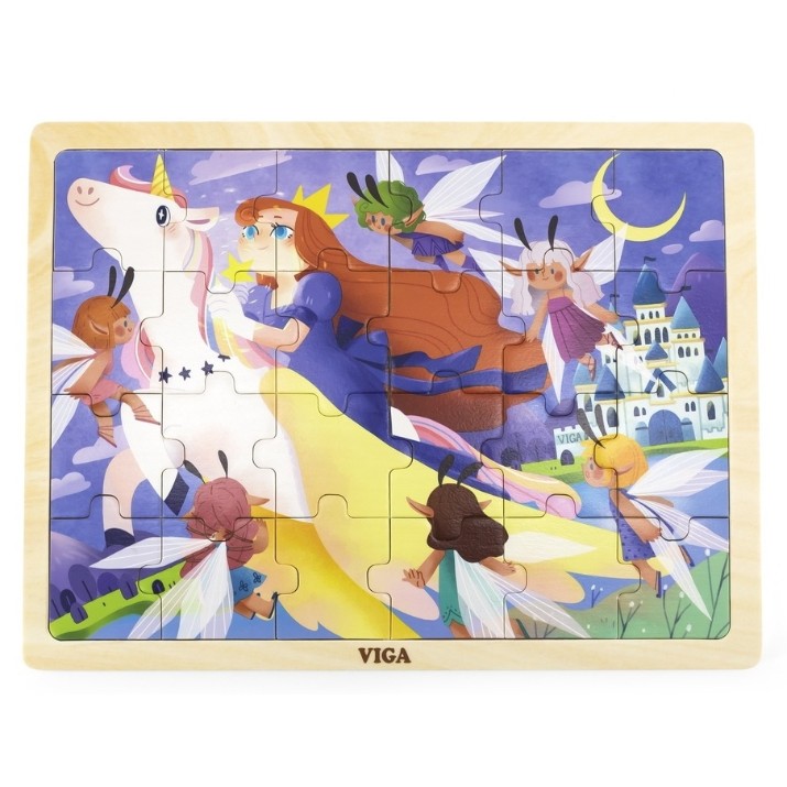 Puzzle Viga 24 Летая на единороге (44647)