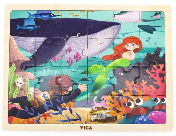 Пазл Viga 24 Подводный мир (44645)