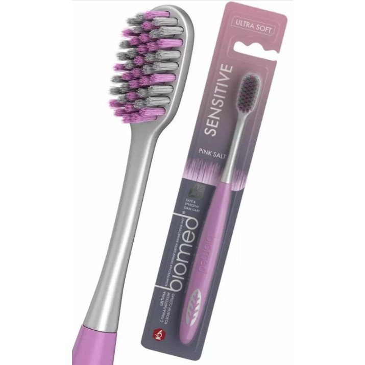 Periuta de dinti Biomed Soft Pink Salt Sensitive